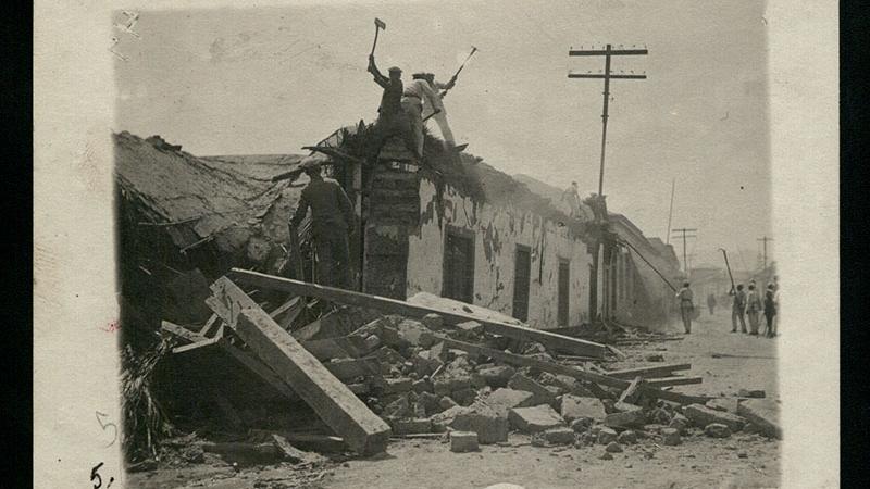 José Antonio Olivares Valdivia. Tropa de zapadores... Copiapó, 1918. N° de inventario A1-0001.