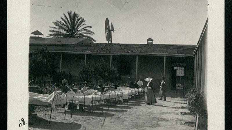 José Antonio Olivares Valdivia. Hospital de Copiapó. Copiapó, 1918. N° de inventario A1-0034.