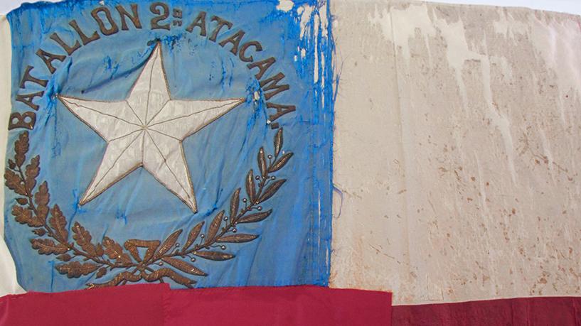 Estandarte del Batallón Atacama N° 2