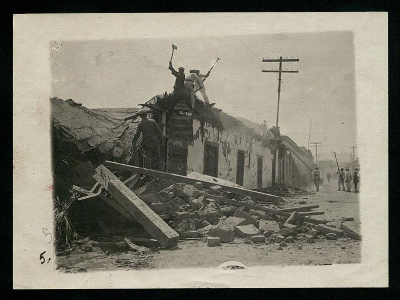 José Antonio Olivares Valdivia. Tropa de zapadores... Copiapó, 1918. N° de inventario A1-0001.