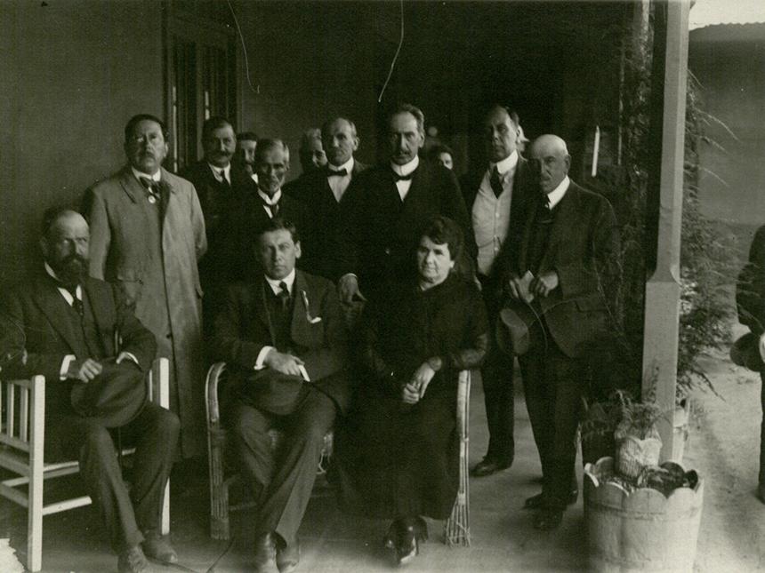 Retrato grupal, 1920