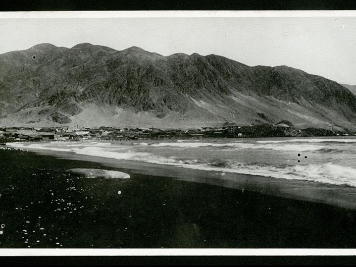 Playa del puerto de Chañaral