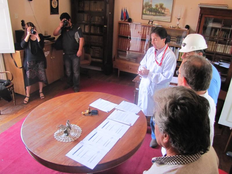 Firma de convenio de préstamo entre el Museo Regional de Atacama y Corproa