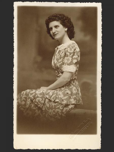 Giaconda Cavalli. Copiapó, ca. 1945.