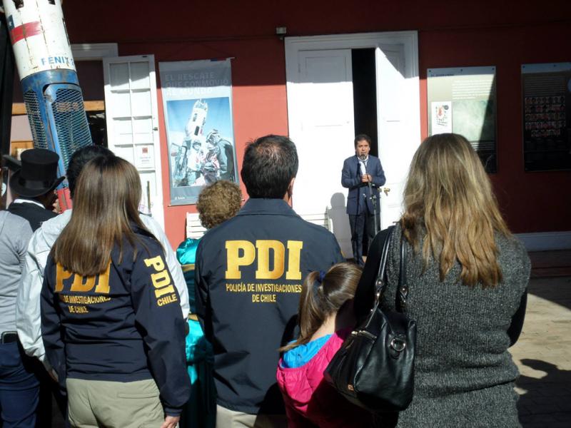 Asistentes al acto de celebración