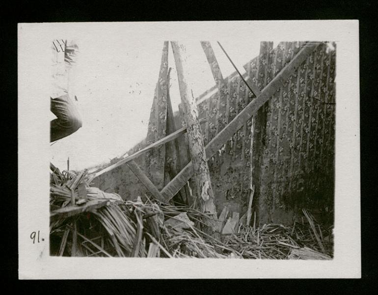 Escombros de la casa n° 407