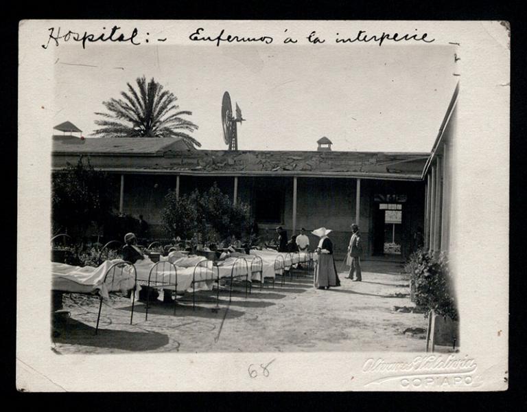 Enfermos a la intemperie