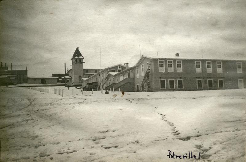 Vista de Potrerillos en invierno