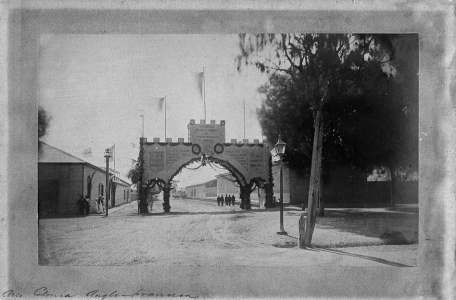 Arco colonia anglofrancesa Arco colonia anglofrancesa