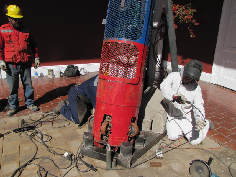 Instalada Fénix 2 en patio MRA